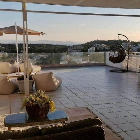 Villasonboard Vouliagmeni Penthouse Veranda Sea-View & Beach Athén Kültér fotó