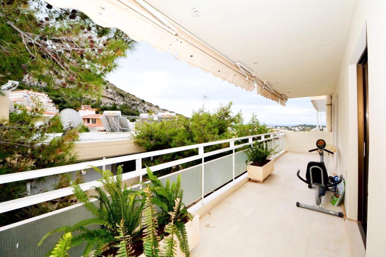 Villasonboard Vouliagmeni Penthouse Veranda Sea-View & Beach Athén Kültér fotó